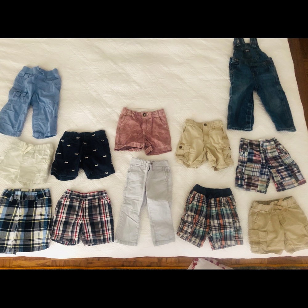 Not for sale! Oshkosh overalls, BabyGap & Carters Boys Summer